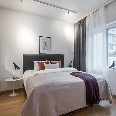 Apartment Scandinavian Design Townhouse With Private Sauna