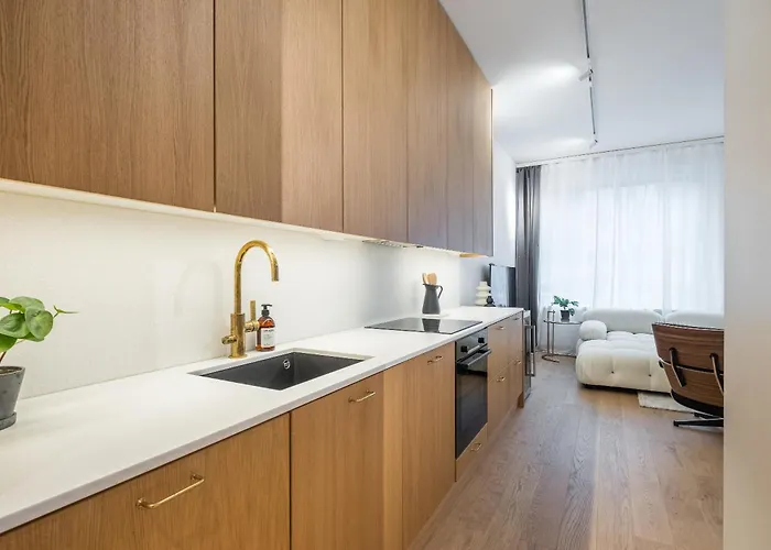 Apartment Scandinavian Design Townhouse With Private Sauna *