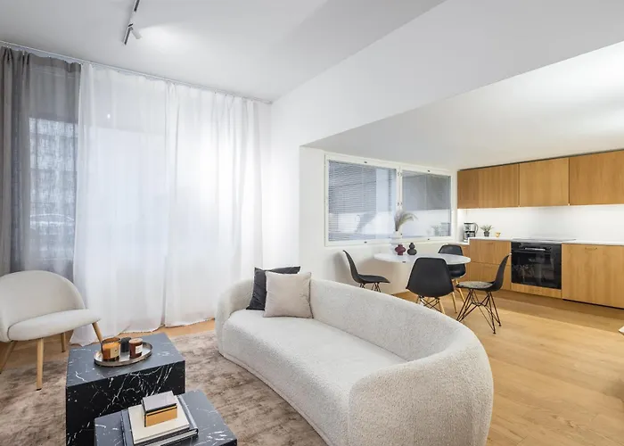 Apartment Scandinavian Design Townhouse With Private Sauna *